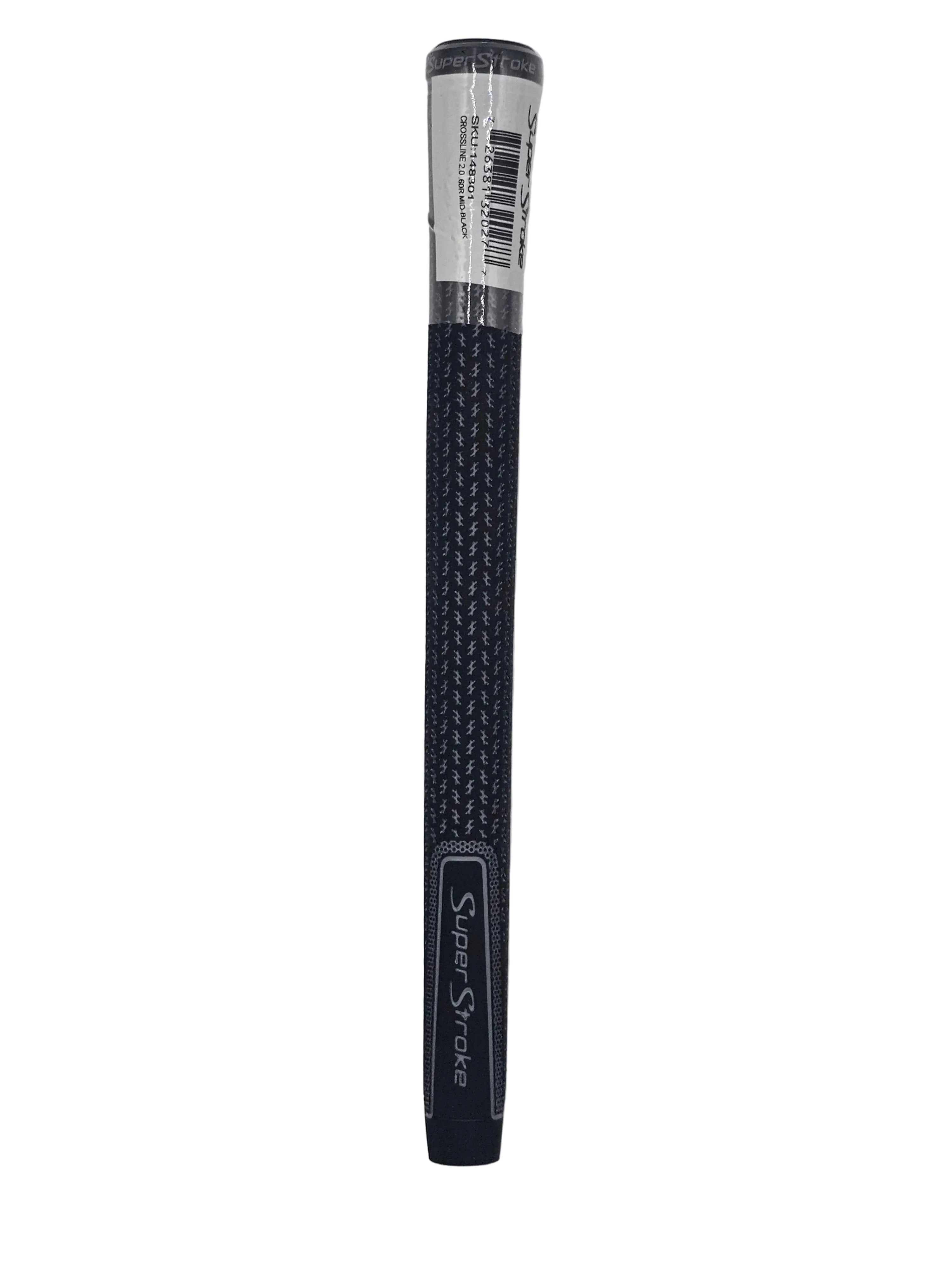 SuperStroke x Lamkin Crossline 2.0 Midsize Grip - Black