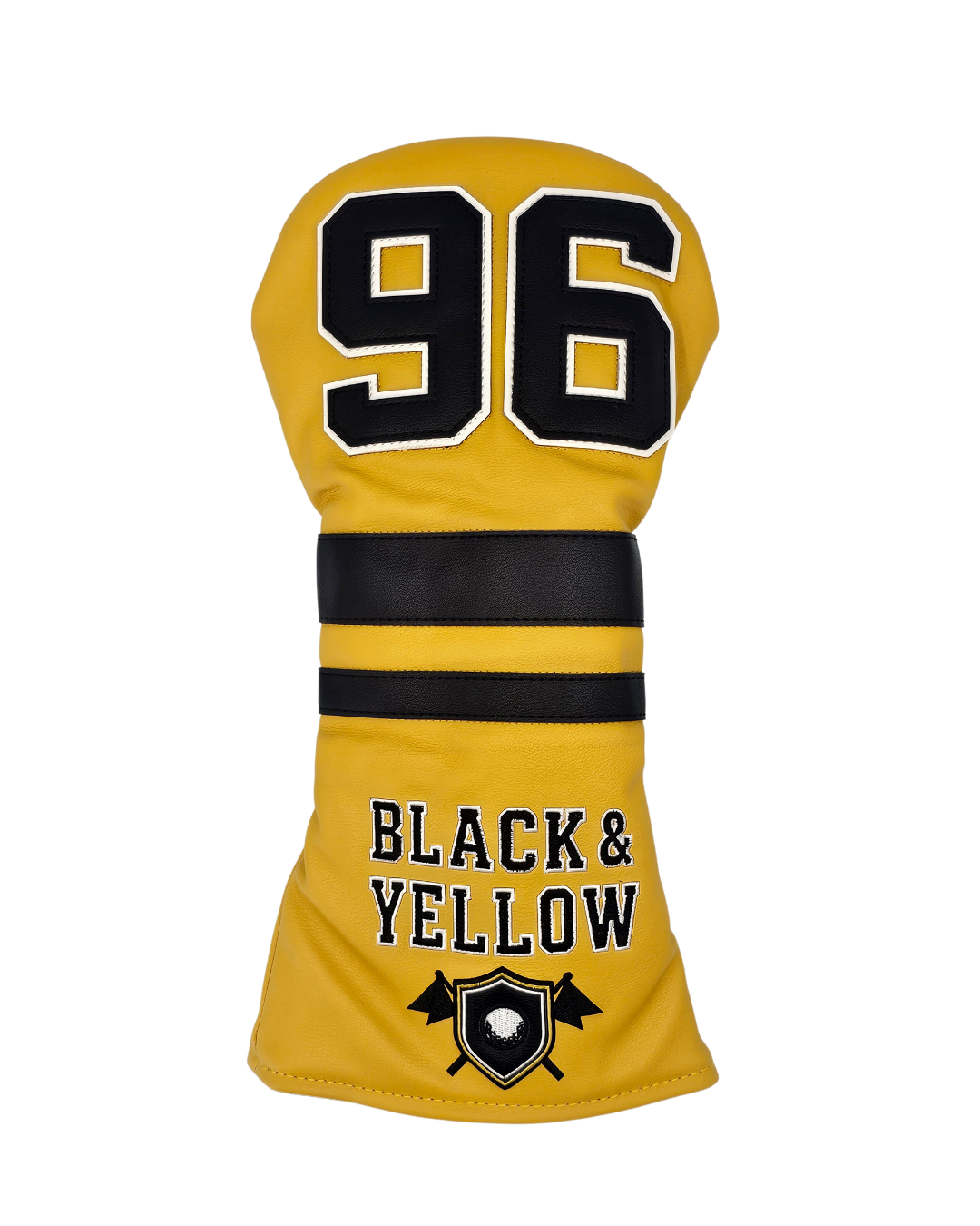 The ParShark Black & Yellow Driver Head Cover